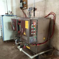 广州市豆腐厂加工48kw电热蒸汽发生器 生活锅炉图片